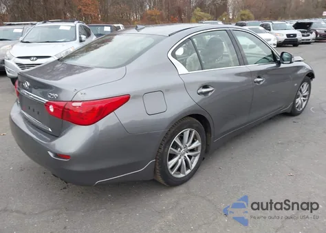 2015 Infiniti Q50 Premium из США, поврежденный, VIN JN1BV7AR2FM411033